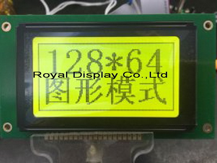 128*64 グラフィック STN LCD モジュール LED バックライト モノクロム 20ピン ST7565 3.5v 産業ディスプレイ