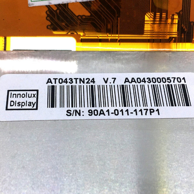 4.3インチ TFT オリジナル Innolux LCD モジュール AT043TN24 V.7 480*RGB*272 ディスプレイ
