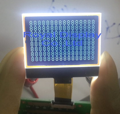 128*64 グラフィック LCD モジュール モノクロム STN カラー オプション ST7920/ST7921 バックライト産業ディスプレイ
