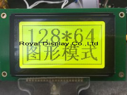 128*64 グラフィック STN LCD モジュール LED バックライト モノクロム 20ピン ST7565 3.5v 産業ディスプレイ