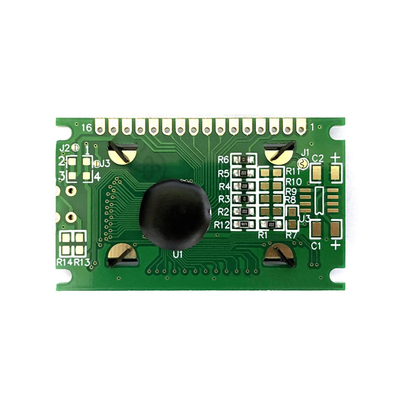 8*1 キャラクター LCD モジュール 6H STN 背景照明産業ディスプレイ付き 黄色緑色 ポジティブな広温