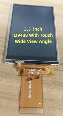 3.5' 320*480 RGB TFT IPS タッチ LCD モジュール 広温工業ディスプレイ