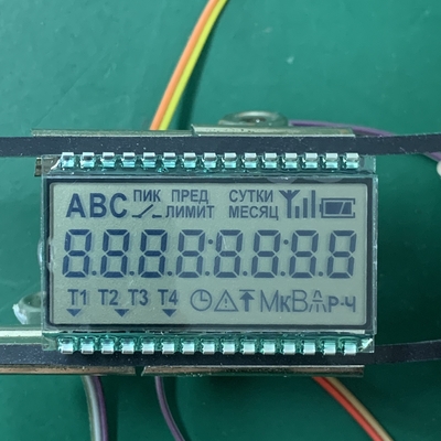 TN LCD モジュール 2.8v -40°C 陽性 64Hz エネルギーメーター