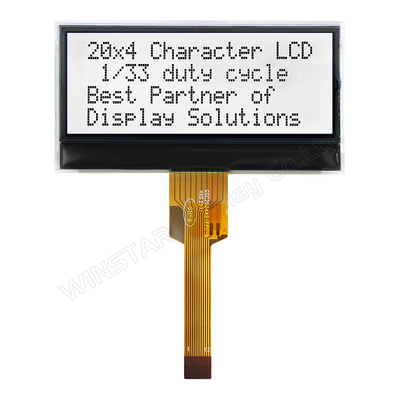20*4 FSTN モノクロム I2C 広温度のLCDモジュール ウィンスター交換