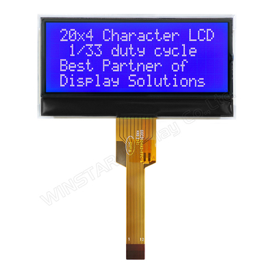 20*4 FSTN モノクロム I2C 広温度のLCDモジュール ウィンスター交換