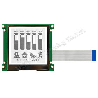 160*160 グラフィック FSTN UC1698u 広温コグ パーソナライズされたLCDモジュール