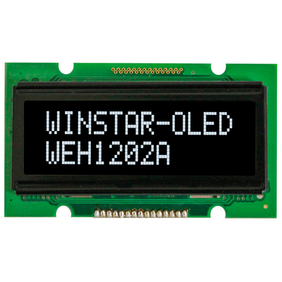 1.6' 12*2 キャラクター モノクロム OLED LCD モジュール ウィンスター 交換