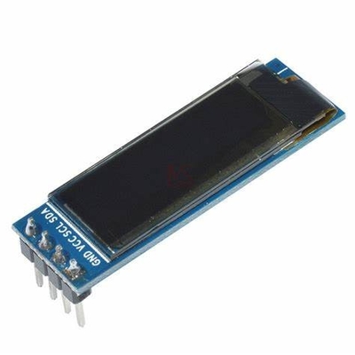 0.91' 128*32 モノクロム 広温 OLED と PCB LCD モジュール