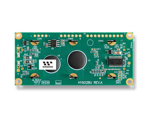 16*2文字のUSBインターフェイス FSTN STN LCDモジュールWinstar 産業用代替