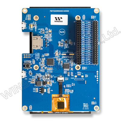 5インチ IPS 720*RGB*1280 HDMI TFT LCD モジュール,セキュア アクセス用のコンバーターボード