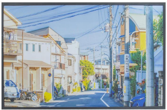10.85'' 3色太陽光発電 1360*480eインク 展示デスク名札