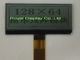 工場価格FSTN肯定的なStn灰色128X64dots Cog/COB Stn LCDの表示モジュール