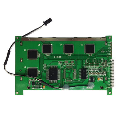 5.5 インチ 240X128 STN ブルー モノクロ グラフィック ドット マトリックス LCD モジュール