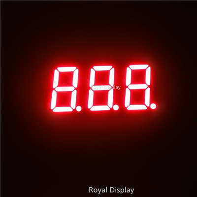 0.56インチLEDは表示CCの極性110mcd 7の区分のLED表示を区分する