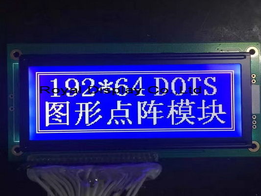 注文のモノラルFSTN肯定的な192X64写実的なLCDモジュールの表示